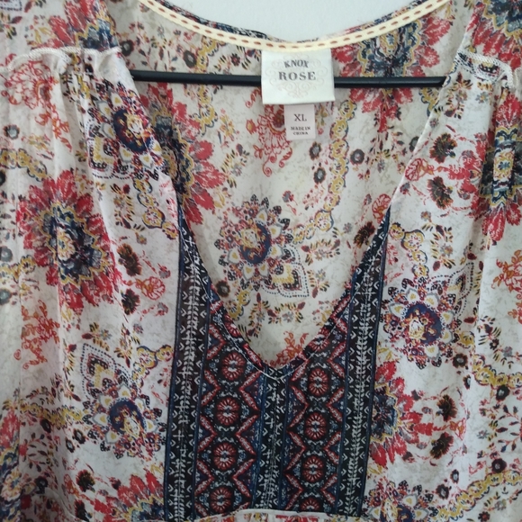 Knox Rose top boho XL - Picture 3 of 6